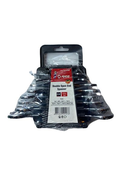 Rico 020-Rc8008 Open Mouth Wrench Set 8 Pieces 6-22 mm