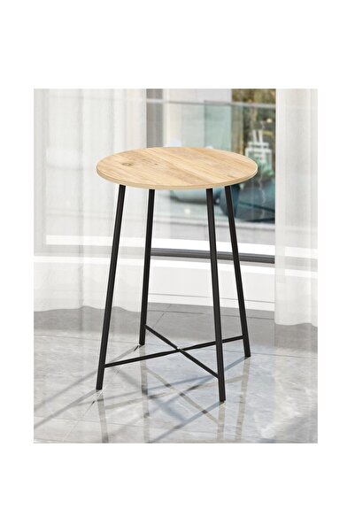 Güzelkan Bar Masası Yuvarlak Mutfak Masası Bistro Masa