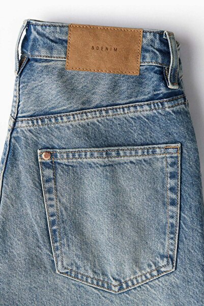 H&M جينز مستقيم الطول