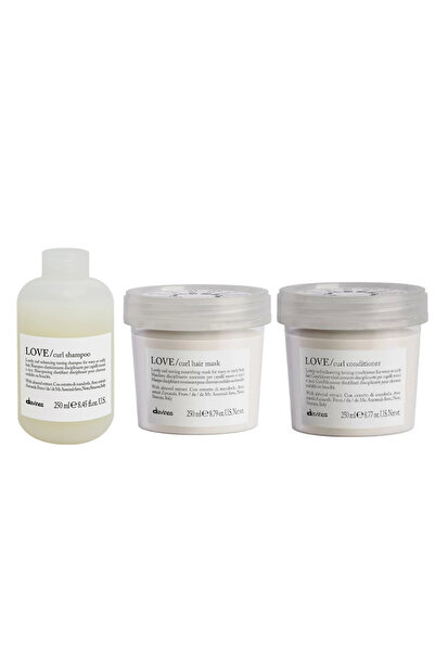 Davines Love Curl Bukle Belirginleştirici Ve Bakım Seti 5 - %100 Orijinal