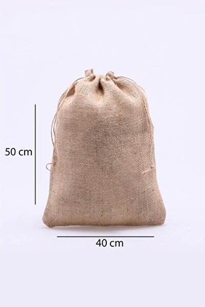Çınar Bez Çanta Jüt Kese | 40x50cm (10 Adet)