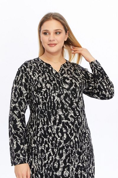 Nehir tekstil Χειμερινό μητρικό φόρεμα Plus Size