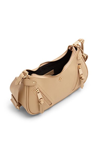 Call it Spring Women's Brown Cross Body Bag With Multi Pocket Interior