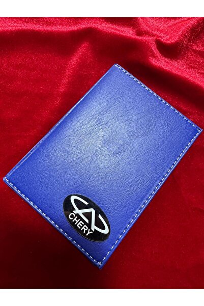 ATTA PAZARLAMA حافظة ترخيص من الجلد الأزرق من زجاج شبكي منقوش، حافظة ترخيص، م...