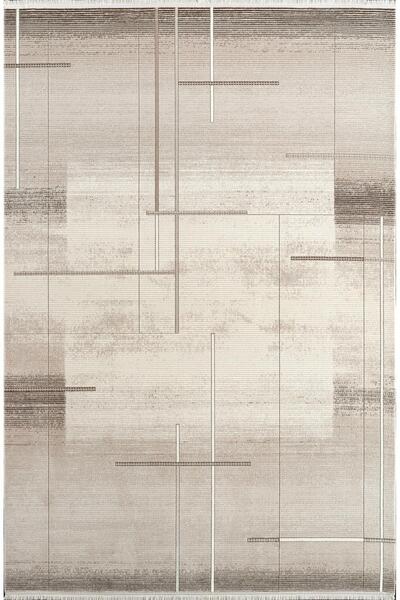 Pierre Cardin Beverly Bf01a Krem Vizon Akrilik Yumuşak Dokulu Modern Çizgili ...