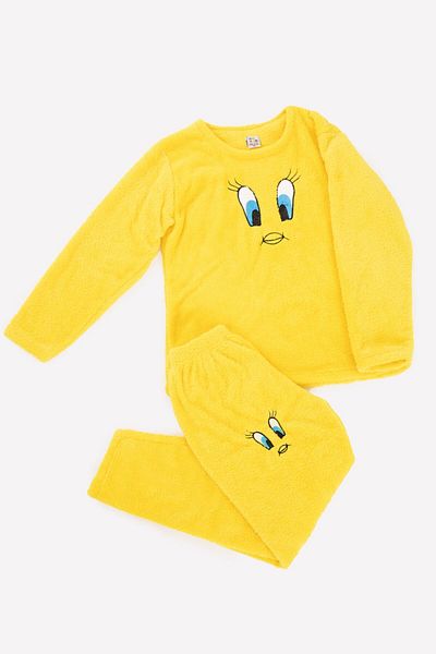 TAMPAP Children's Winter Plush Pajamas Set