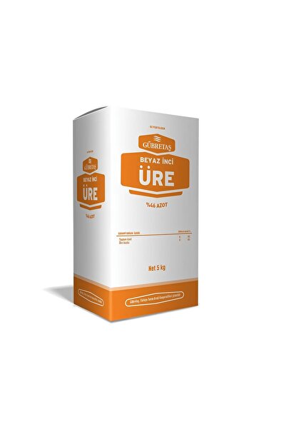 GÜBRETAŞ Gübretaş Beyaz Inci Granül %46 Üre 5 Kg - Yüksek Azotlu Granül Gübre