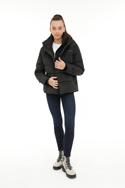 lumberjack Wl Karina 2Sn71 3Pr Black Women's Short Coat