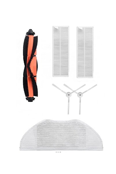 techpart Set de 6 piese de schimb compatibile cu aspiratorul robot Xiaomi Vacuum Mop 2in1 Essential (MJSTG1)