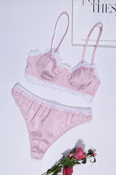 Rubuvi Sienna Model Γυναικείο Σετ Σουτιέν Εσώρουχα με Δαντέλα χωρίς Στήριγμα ...