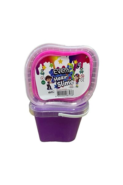 EVENT Mega Slime Mor ve Pembe Renk 500 gr x 2'li Set Sılaym Hazır Slaym