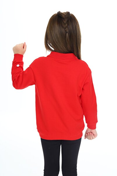 Toontoy Girl's Printed Sweatshirt
