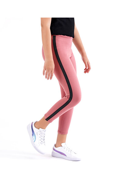 Primo Gino - Jeggings with Side Tape - Onion Pink