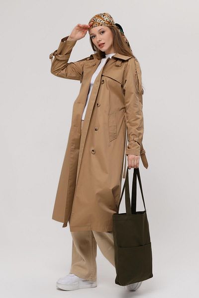 Bagg Dark Green Gabardine Bag with 3 Pockets