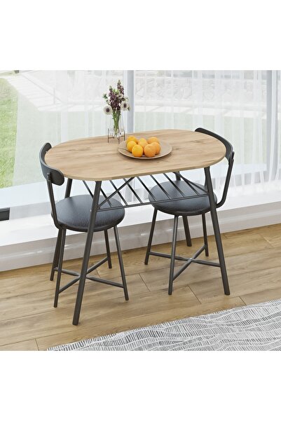Güzelkan 2 Kişilik Mutfak Bahçe Masa Sandalye Seti