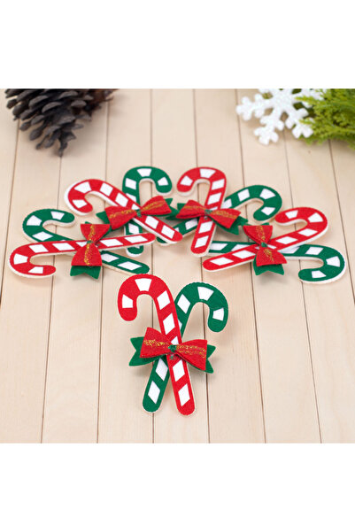 Bimotif Σετ 1 τεμαχίου τσόχα στολίδι και μπαστούνι καραμέλα