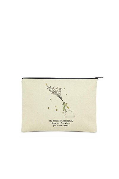 Çınar Bez Çanta Paket Bird Little Prince Kanvas Kumaş Bez Çanta