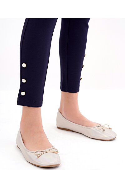 Primo Gino - Jeggings with Button Details - Navy
