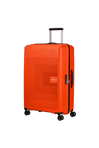 American Tourister American Touriester Aerostep-Spinner Turuncu 77/28 Büyük B...
