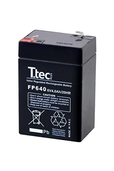 Ttech TTEC 6V4AH/20HR AKÜ
