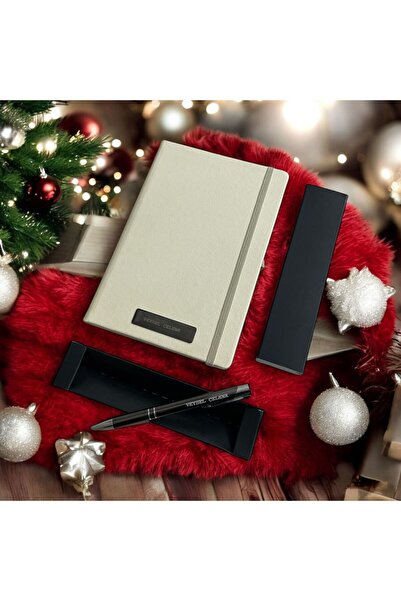 Eren Ofis Yılbaşına Özel Kişiye Özel Isimli Kenar Boyalı Ajanda - Kalem Seti