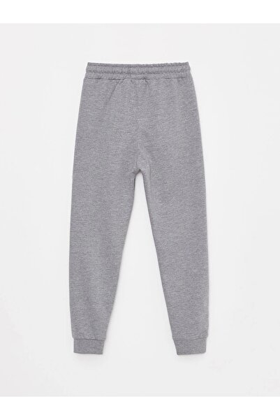 LC Waikiki Lcw Kids Gri Beli Lastikli Baskılı Erkek Çocuk Jogger Eşofman Altı