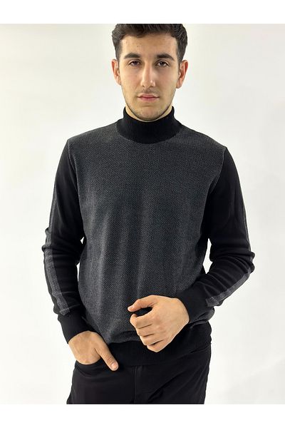 Beğen Pulover de tricotaj cu jumătate de gât