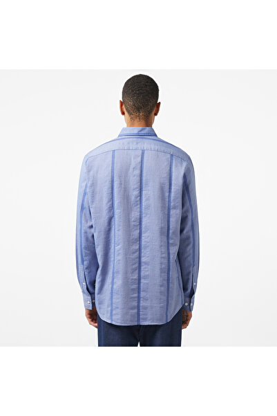 Nautica Erkek Mavi Classic Fit Gömlek