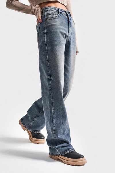 its basic Denim pentru femei T.Jeans Color Straight Fit - 100% bumbac
