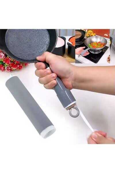 Mucha Tava Tutma Kılıfı Silikon Kendinden Küçülen Her Sapa Uyumlu Isıya Dayan...