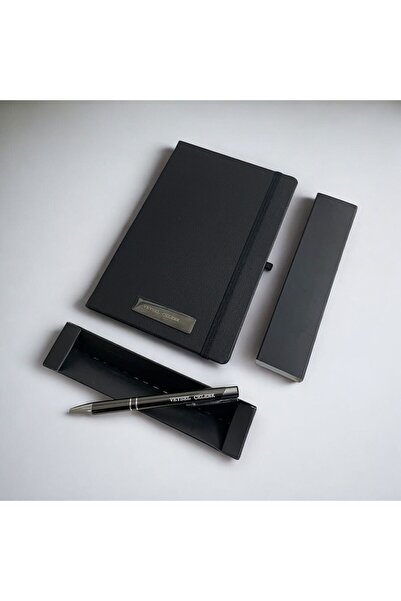 Eren Ofis Kişiye Özel Isimli Kenar Boyalı Ajanda - Kalem Seti