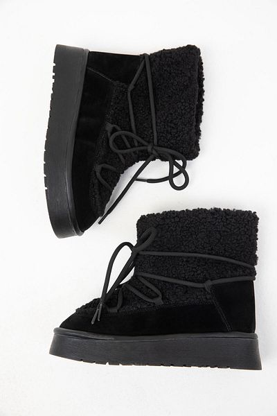 SOHO Μαύρα γυναικεία μποτάκια - 20077 Model Bootie
