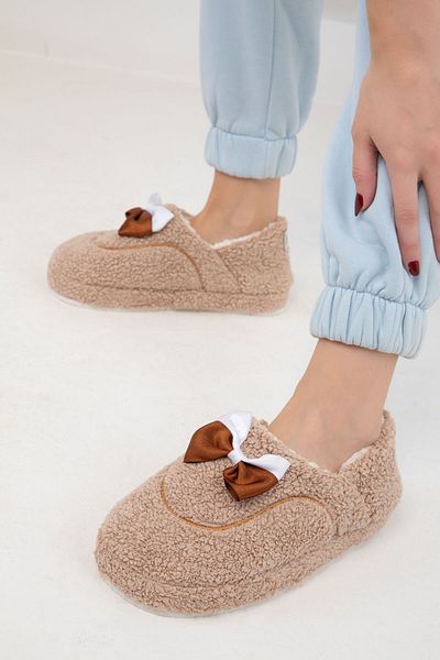SOHO Nerzfarbene Heimstiefel für Damen 20072