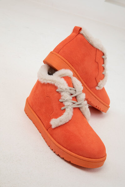 SOHO Orange Süet Kadın Bot & Bootie 19853