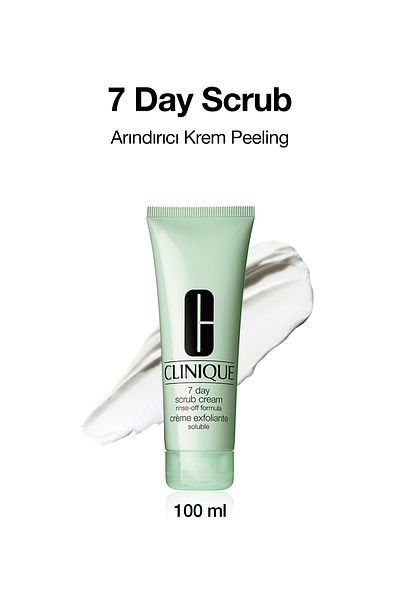Clinique 100 ml 7 Day Scrub Purifying Cream Peeling