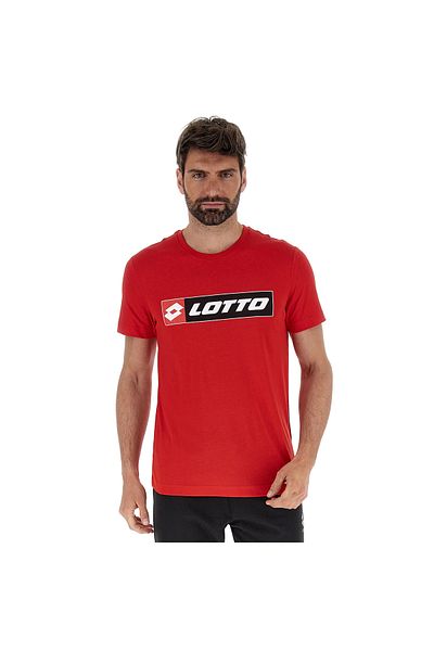 Lotto Tee Logo - Cherry Red