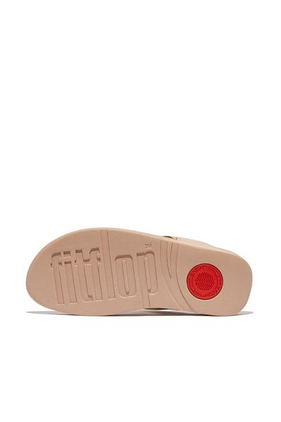 Fitflop Lulu Leather Toepost - Rugby Tan