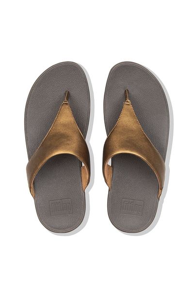 Fitflop توبوست جلد لولو - برونزي