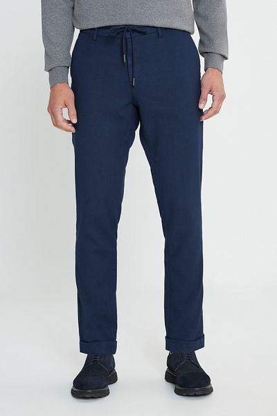 ALTINYILDIZ CLASSICS Slim Fit Slim Εφαρμογή δεμένο στη μέση ελαστικό παντελόνι