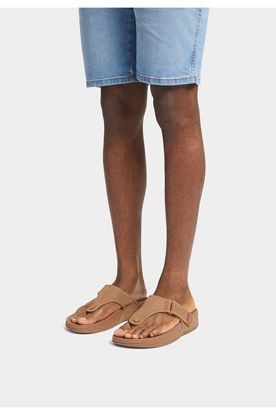 Fitflop حذاء Trakk II للرجال مقاوم للماء - أسمر ضارب للصفرة / برتقالي كاديوم
