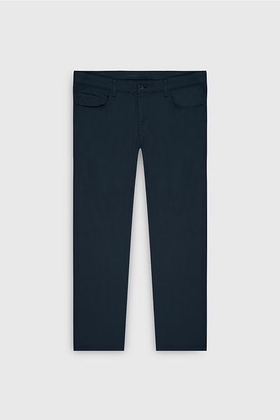 ALTINYILDIZ CLASSICS Comfort Fit Relaxed Cotton Dobby 5 Pocket Greensboro Stretch Παντελόνι