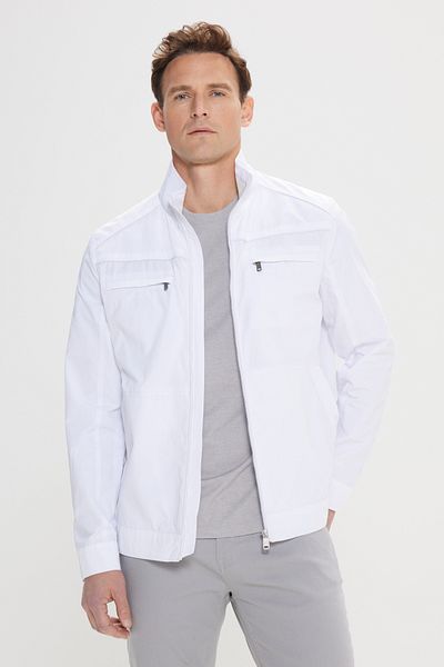 ALTINYILDIZ CLASSICS Άνετο παλτό Standard Fit Regular Cut Stand γιακά με τσέπες