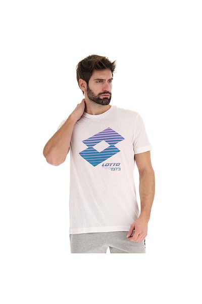 Lotto Losanga Iii Js - Tee Bright White