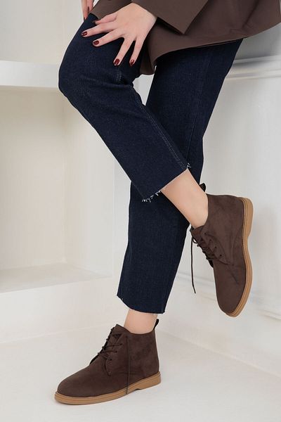 SOHO Brown Suede Women's Boots & Booties 20109