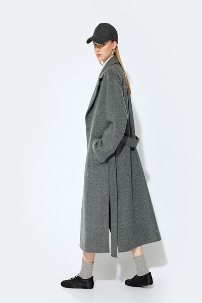 Koton Anthracite Women's Coat 5Wak00135Ew