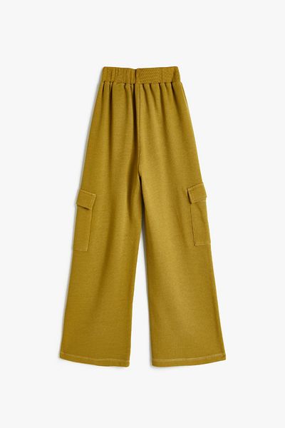 Koton Kids Khakifarbene Mädchen-Jogginghose 5WKG40028AK