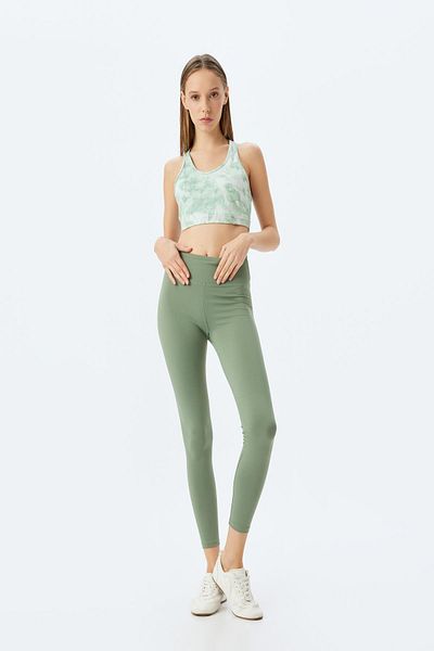 Koton Women's Green Tights - 5Wak40117Nk Model