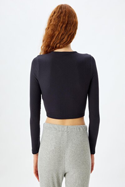 Koton 5Wlk40182Mk Model Gray Women's Pajama Bottoms