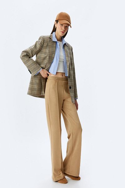 Koton Beige Women's Jeans 5Wal40074Ik