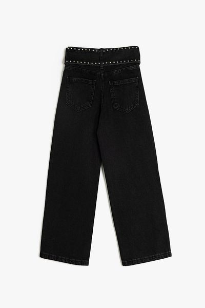 Koton Kids Blugi negri pentru fete 5WKG40068AD